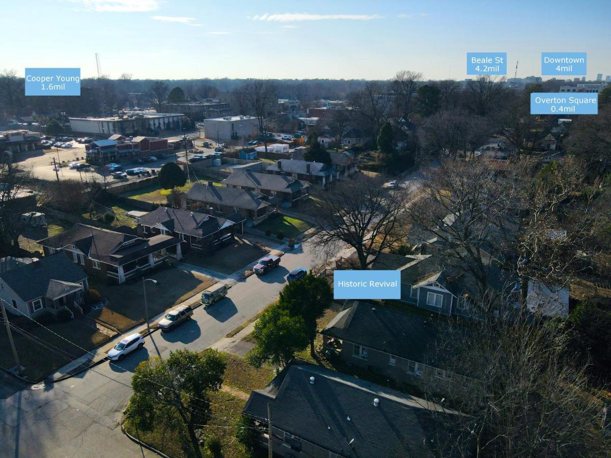 Historic Revival King Bed Midtown Memphis 68 Yes Pets Fast Wifi Free Parking Villa Ngoại thất bức ảnh